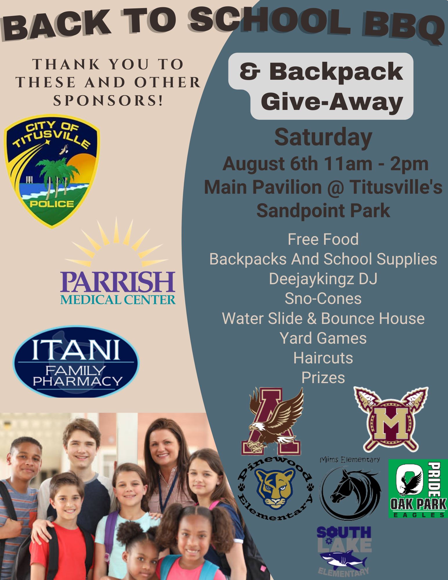 Feeder Chain Back To School Flier