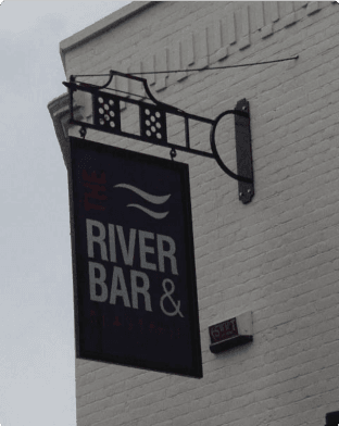 The River Bar Blade Sign
